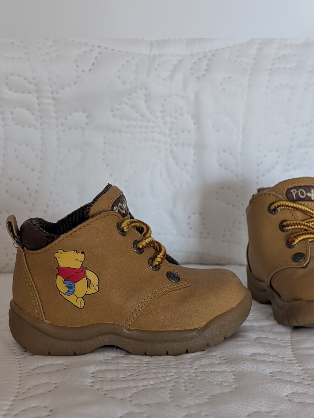 Y2K Winnie The Pooh Boots